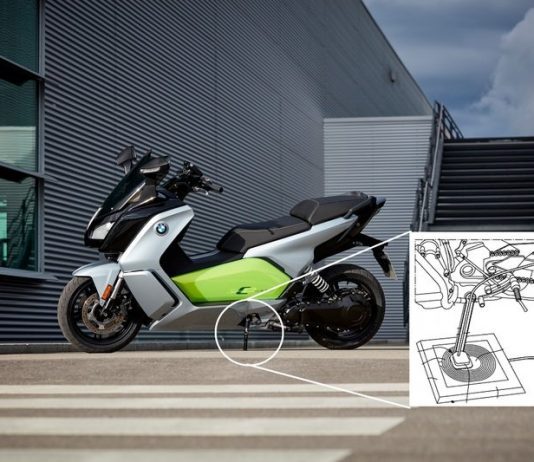 BMW Motorrad bangunkan sistem pengecas tanpa wayar