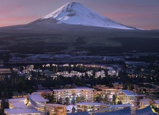 Toyota cipta prototaip bandar masa depan di Gunung Fuji