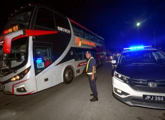 JPJ menyamar jadi orang awam awasi pemandu bas ekspres