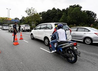 PKP: 95 notis kompaun RM1,000 dikeluarkan semalam bagi mereka yang ingkar PKP
