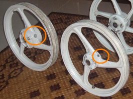 Lubang di tengah rim motosikal? Ini sebab dan fungsinya