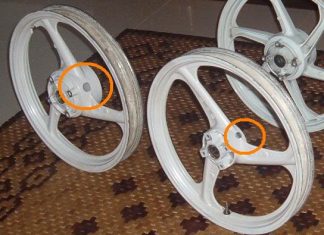 Lubang di tengah rim motosikal? Ini sebab dan fungsinya