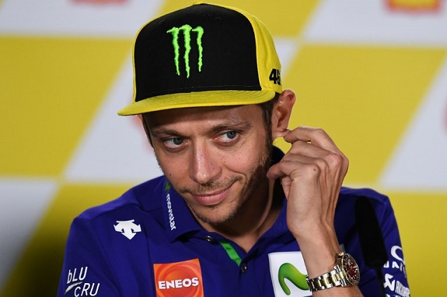 Rossi pernah dilarang