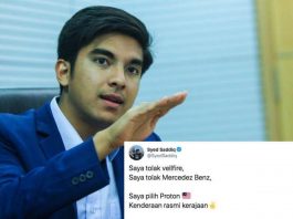 “Tolak Vellfire, Saya Pilih Proton” – Syed Saddiq