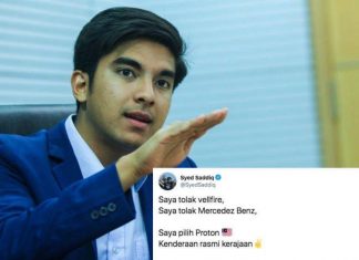 “Tolak Vellfire, Saya Pilih Proton” – Syed Saddiq