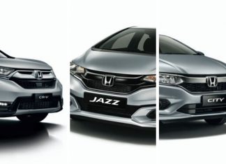 Harga Honda Jazz, City dan CR-V naik berkuatkuasa serta merta