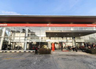 Bilik pameran Ducati PJ terbesar di Malaysia dibuka, kedua terbesar di Asia Tenggara