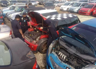 JPJ Terengganu rampas tiga kereta mewah klon
