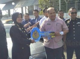 JPJ hadiah kereta ‘scrap’ untuk tujuan pembelajaran