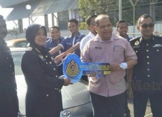 JPJ hadiah kereta ‘scrap’ untuk tujuan pembelajaran