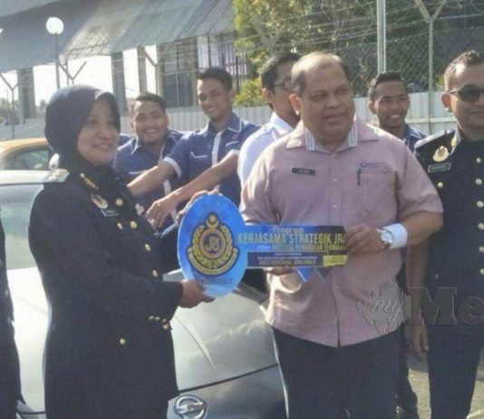 JPJ hadiah kereta ‘scrap’ untuk tujuan pembelajaran