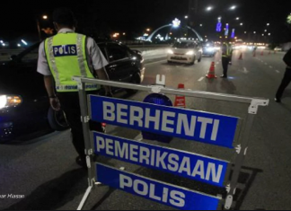 Polis Kuala Lumpur tahan 158 pemandu mabuk pada Januari lepas