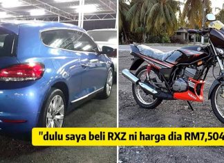‘Brader’ ni swap RXZ dengan Volkswagen Scirocco bernilai RM45,000! Biar betul?