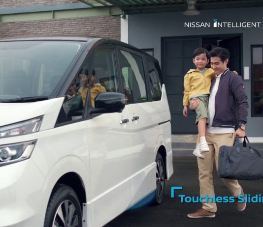 Touchless Sliding Door, teknologi buka pintu automatik menggunakan sensor kaki