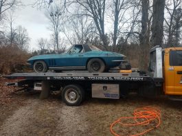 Chevrolet Corvette Fuelie 1965 ditemui bawah timbunan sampah