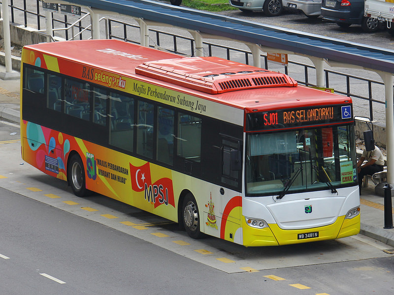 Bas Smart Selangor PJ City Bus 
