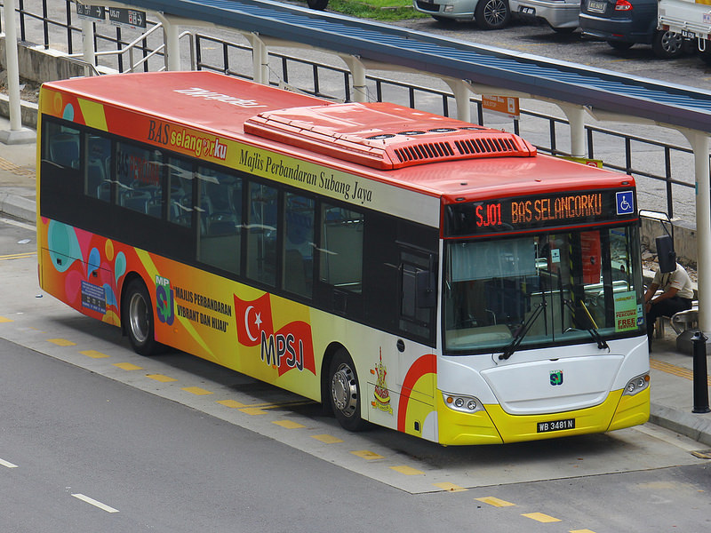 Bas Smart Selangor PJ City Bus 