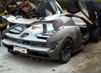 McLaren Senna terbakar di jalan raya, puncanya masih belum diketahui