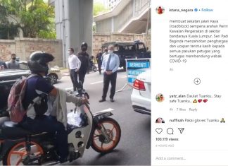 “Banyak lagi kereta di jalan raya” – Agong