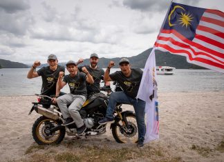 Pasukan Malaysia berentap di BMW Motorrad International GS Trophy 2020 New Zealand, pasukan tunggal dari Asia Tenggara