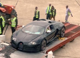 Beli guna wang haram, Bugatti Veyron Sang Noir bakal dihancurkan