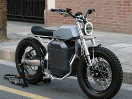 Motosikal elektrik scrambler keluaran Switch, mula dihasilkan pada tahun 2022