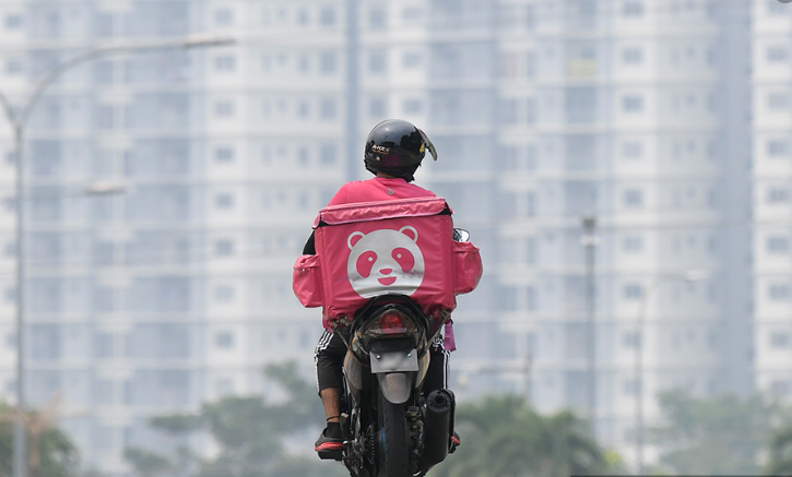 saringan kesihatan penghantar makanan