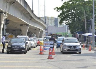 PDRM tahan 56 individu ingkar perintah PKPB dalam operasi Task Force Operasi Pematuhan