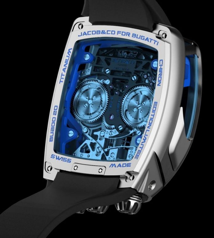 Jam tangan RM1.2 juta yang diinspirasi dari enjin Bugatti Chiron | Motoqar