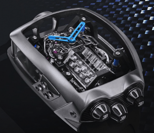 Jam tangan RM1.2 juta yang diinspirasi dari enjin Bugatti Chiron
