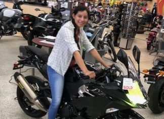 Motosikal dicuri, seorang jururawat dihadiahkan sebuah Kawasaki Ninja 400