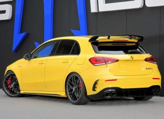 Mercedes-AMG A45 ini ditala untuk mencapai 323km/j
