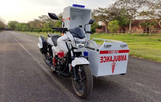 Hero MotoCorp sumbang 60 motosikal ambulans untuk perangi Covid-19 di India
