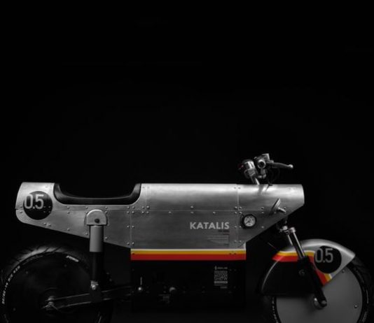 Motosikal elektrik buatan Indonesia, Katalis EV.500 inspirasi pesawat pejuang perang dunia kedua