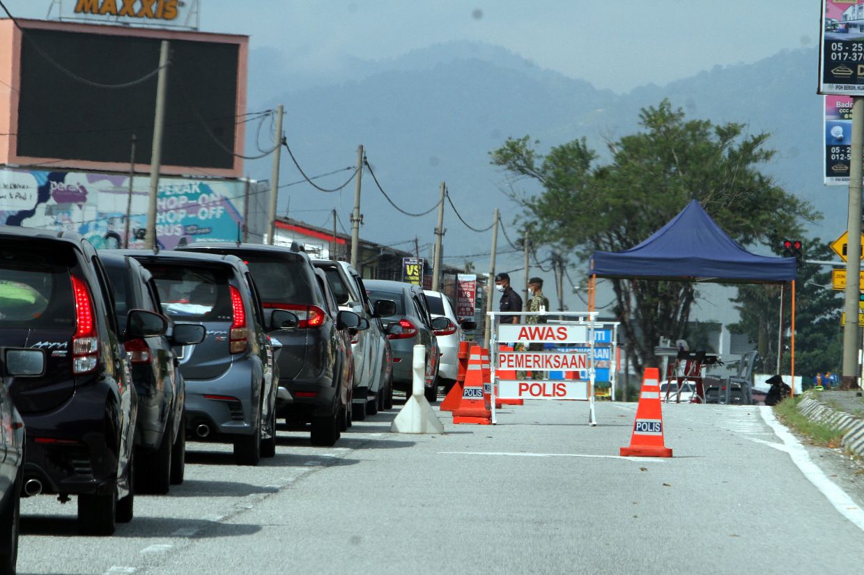 Terkini sekatan jalan selangor raya pkp 92 sekatan