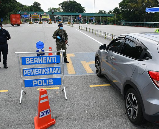PKPB: Jumlah kenderaan langgar arahan larangan rentas negeri cecah 1,248