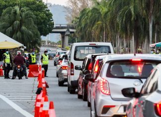 PKPB: Suami isteri tinggal berjauhan boleh mohon rentas negeri di balai polis mulai esok 30 individu berpatah balik