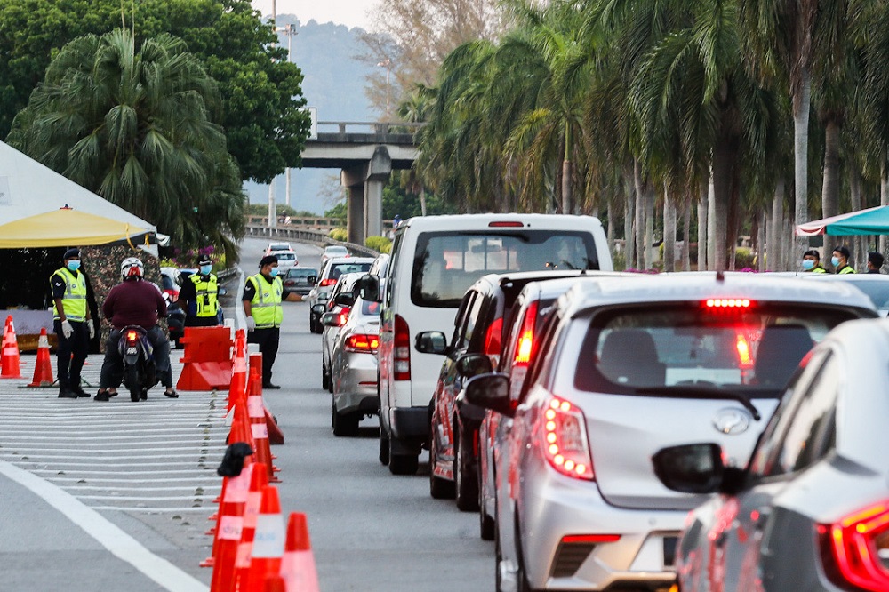 sekatan jalan raya ramadhan