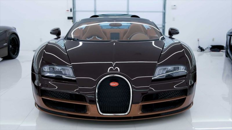 Kos tukar minyak pelincir Bugatti Veyron menyamai harga 