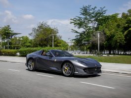 Ferrari 812 GTS model convertible paling berkuasa kini tiba di Malaysia, 780hp, pertama di Asia Tenggara!