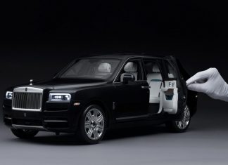 Rolls-Royce ambil masa 450 jam untuk hasilkan replika Cullinan dengan skala 1:8