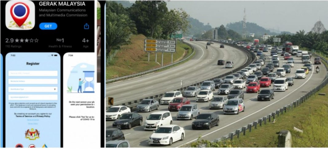 PKP: Tak perlu kelulusan rentas negeri, hanya isi Gerak Malaysia bagi