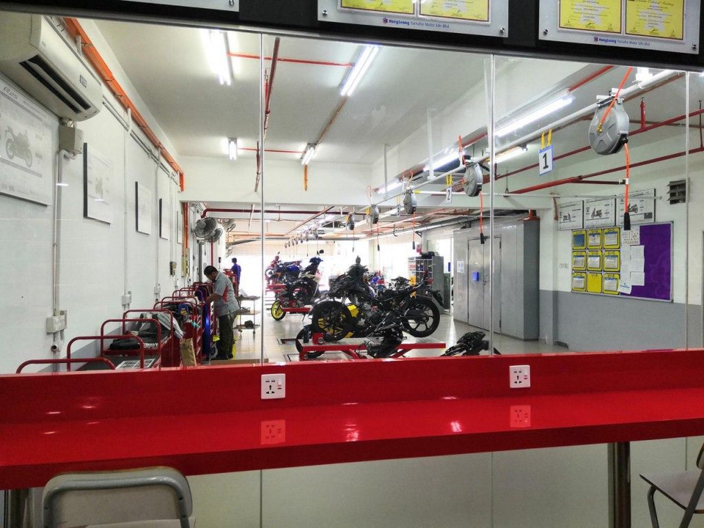 Pusat Servis Hong Leong Yamaha Motor 
