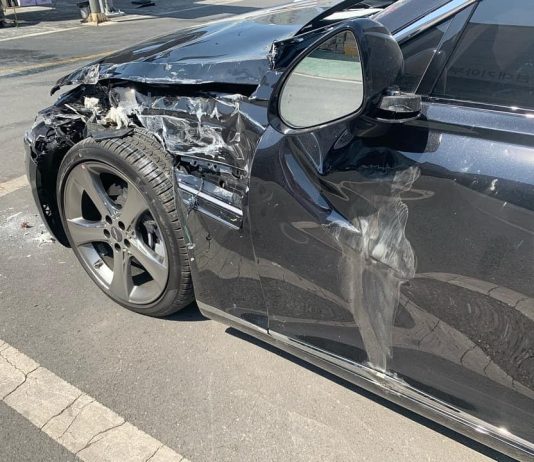 Baru beberapa minit di tangan pemilik, Genesis G80 2021 rosak teruk akibat kemalangan