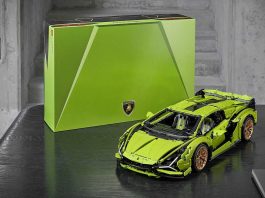 Lego hasilkan replika Lamborghini Sian dalam skala 1:8 lengkap dengan spoiler yang berfungsi!