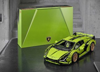 Lego hasilkan replika Lamborghini Sian dalam skala 1:8 lengkap dengan spoiler yang berfungsi!