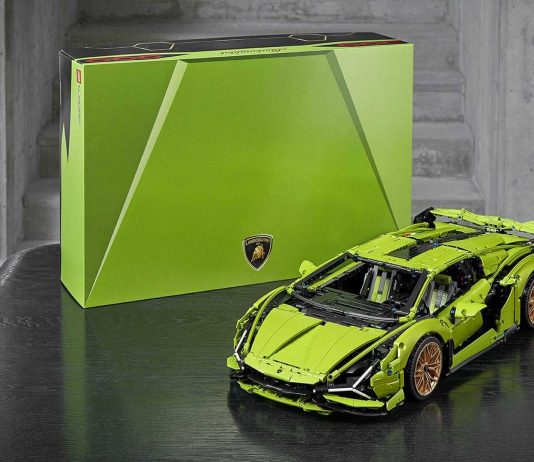 Lego hasilkan replika Lamborghini Sian dalam skala 1:8 lengkap dengan spoiler yang berfungsi!