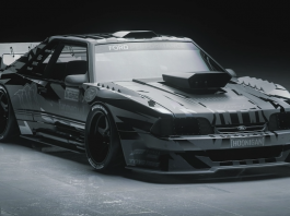 Hoonifox, kereta terbaru berkonsepkan Ford Mustang Fox-body yang akan dilenjan oleh Ken Block