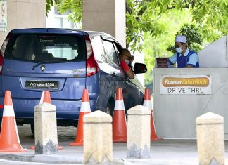 Covid-19: Umat Islam boleh membayar zakat melalui kaunter pandu lalu