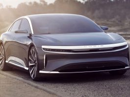 Lucid Air, kereta elektrik dengan 900-volt dan jarak pemanduan 643km, pesaing Tesla?
